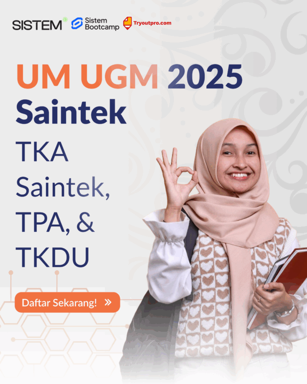 [TRY OUT] Sukses Ujian Masuk UGM - 2025